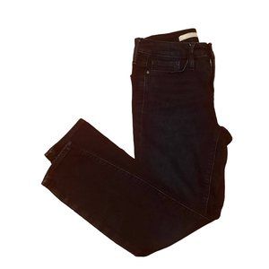 Athleta High Waist Blue Dark Wash Skinny Jeggings Jeans Leggings Size 6P (R111)